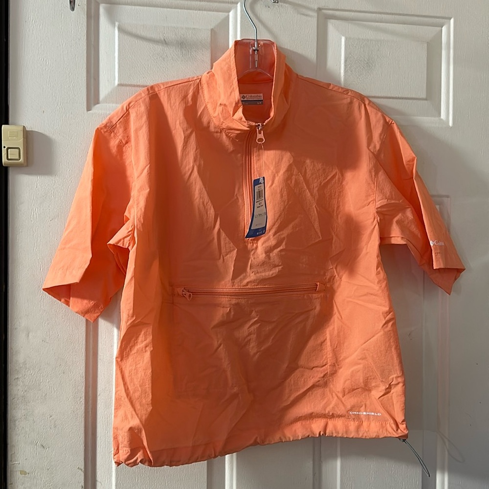Columbia Boundless Trek Pull Over: ORANGE: NEW WITH TAGS: SIZE SMALL